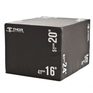 Thor Fitness Soft Plyo Box (61, 51 & 41 cm) - Thor Fitness