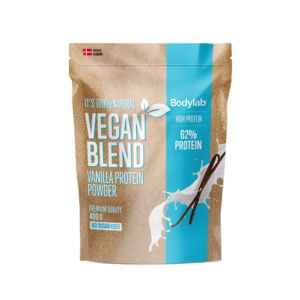 BodyLab Vegan Blend Proteinpulver Vanilje (400g) - BodyLab