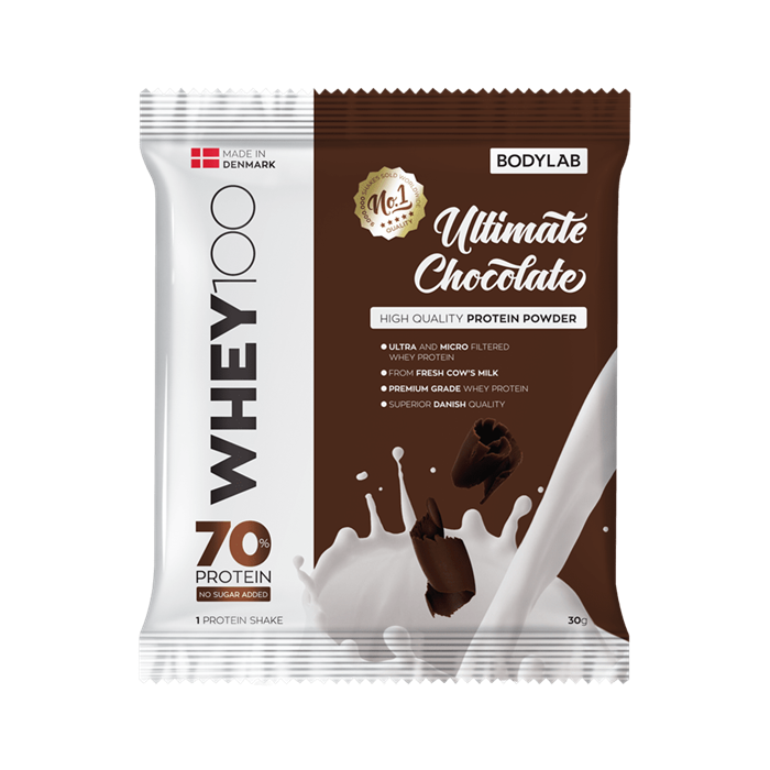 BodyLab Sample Whey 100 Ultimate Chocolate (1 x 30 gram) - BodyLab