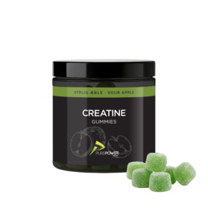 Creatine Gummies Sour Apple 60 stk. - PurePower