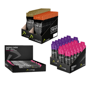Energy Gels og Chews - Mix 5 - PurePower