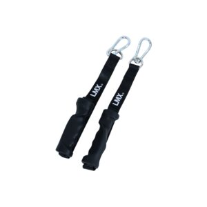 LMX. Ergo Strap Handle Pair ergonomiske træningsstropper sort - LMX.