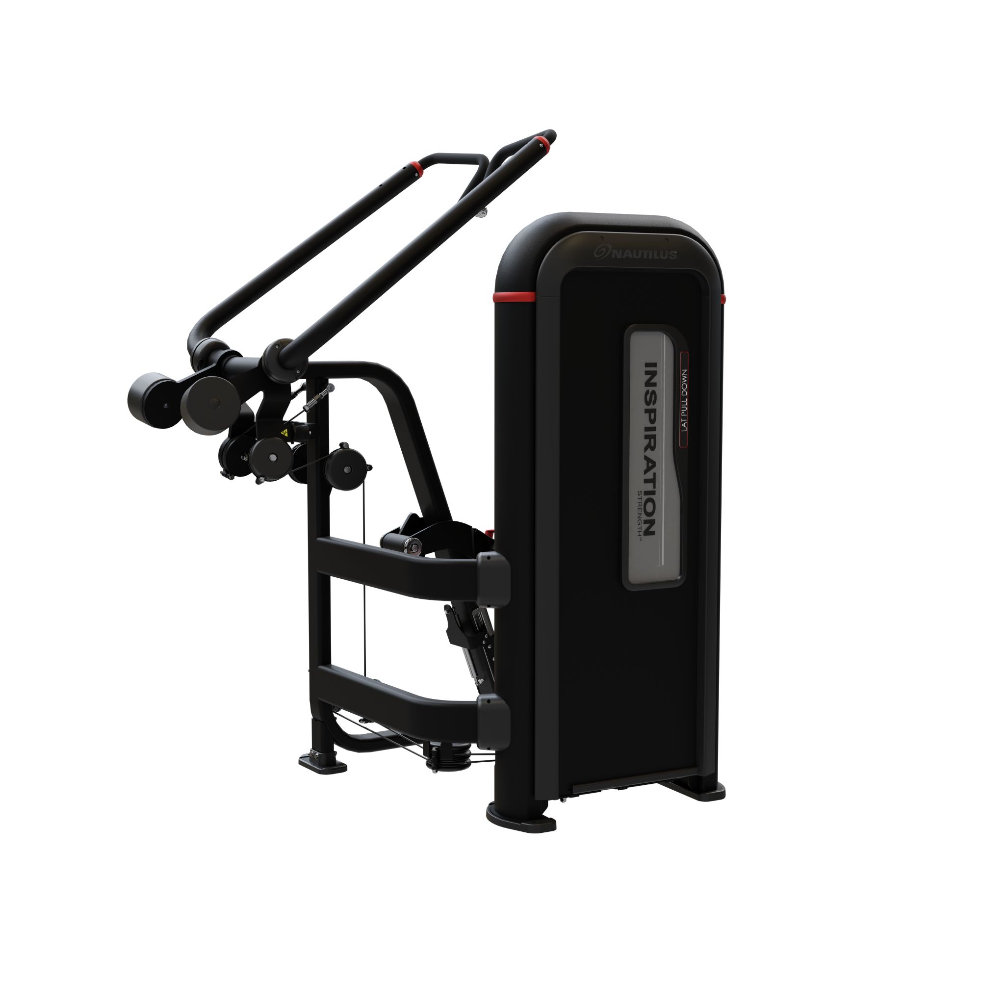 Nautilus Inspiration Lat Pulldown rygmaskine 109 kg sort 196 cm - Nautilus