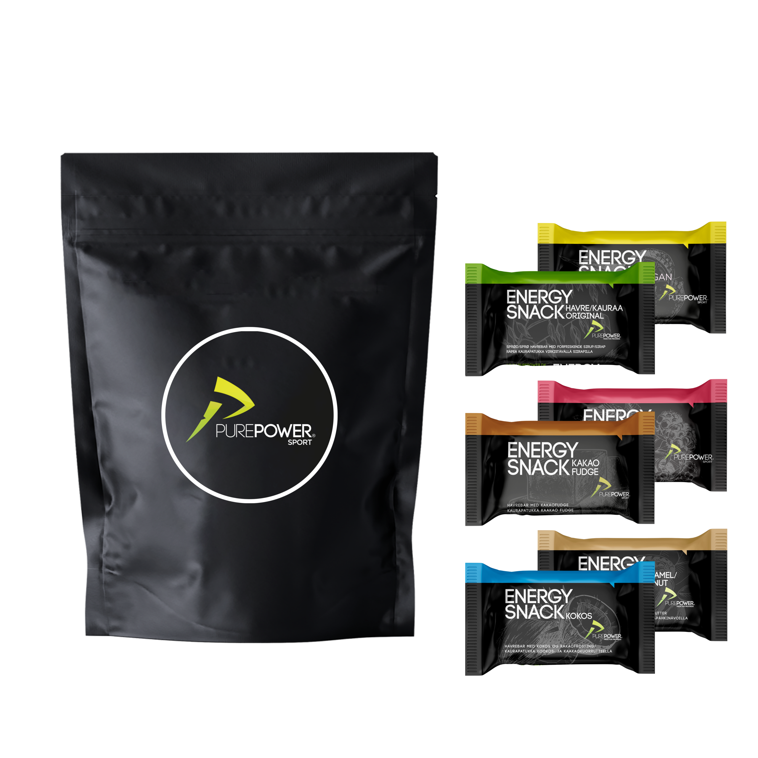 Energy Snack Sample mix - PurePower