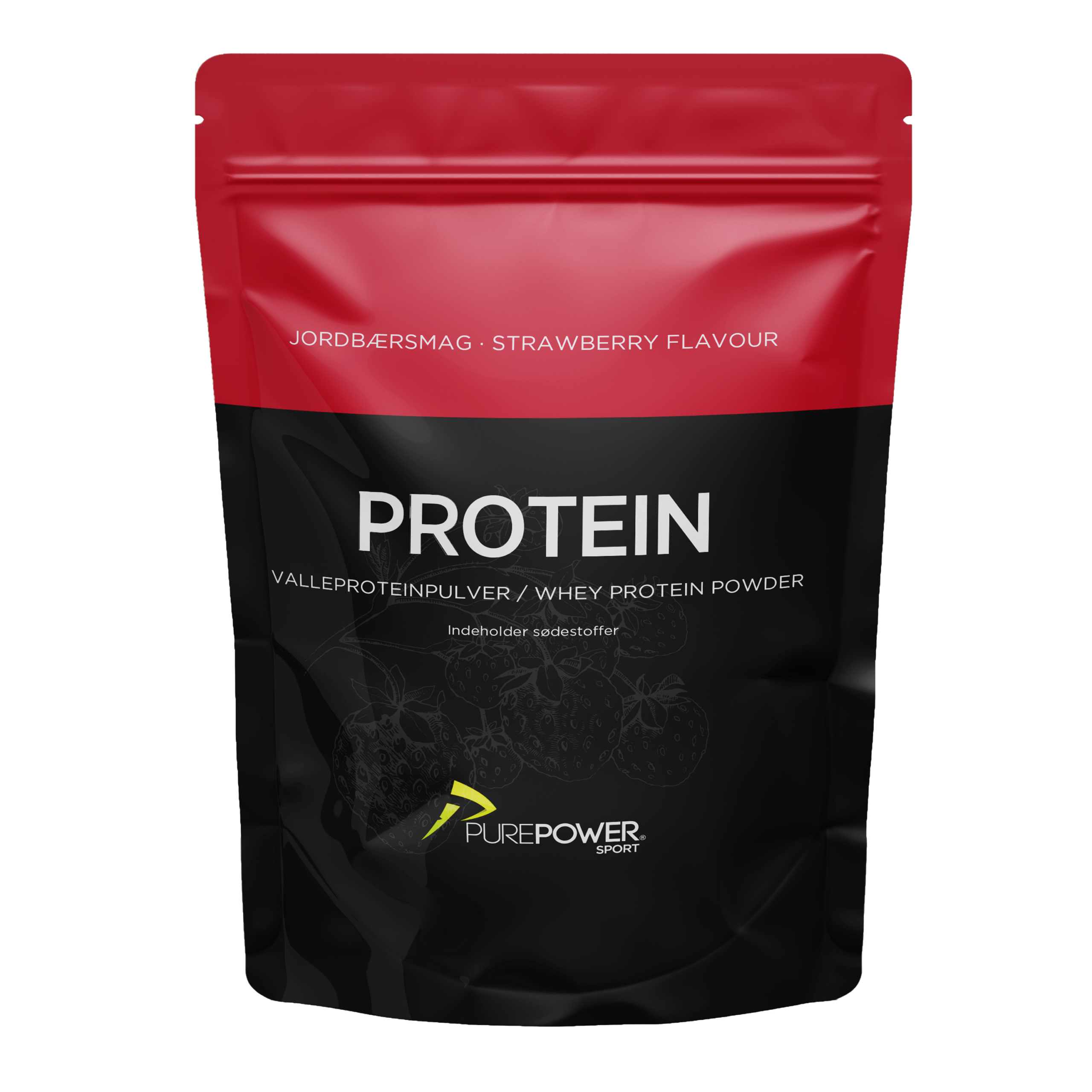 Valle Protein Jordbær 1 kg - PurePower