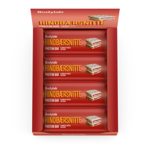 Protein Bar (12 x 55 g) - Hindbærsnitte