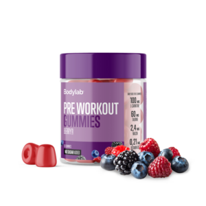 Pre Workout Gummies (60 stk) - Berry