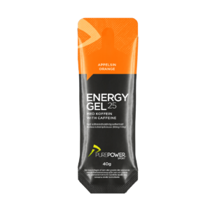 Energy Gel Koffein Appelsin 40 g - PurePower