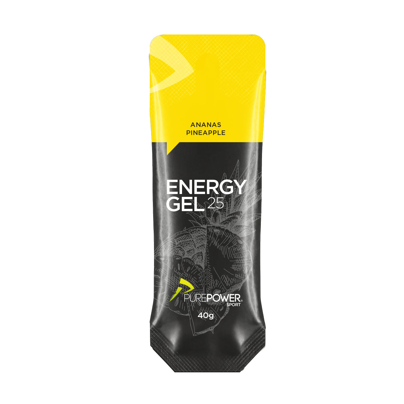 Energy Gel Ananas 40 g - PurePower