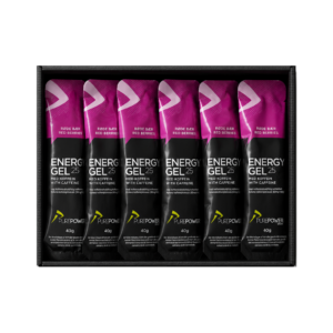 Energy Gel Koffein Røde Bær 12 x 40 g - PurePower