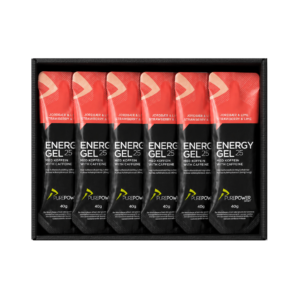 Energy Gel Koffein Jordbær/Lime 12 x 40 g - PurePower