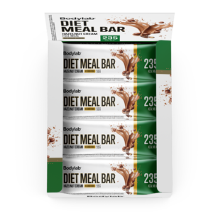 Diet Meal Bar (12 x 55 g) - Hazelnut Cream (Bedst før 21-08-2026)