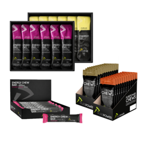 Energy Gels og Chews - mix 5 - PurePower