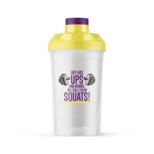 Shaker (600 ml) - Purple/Yellow
