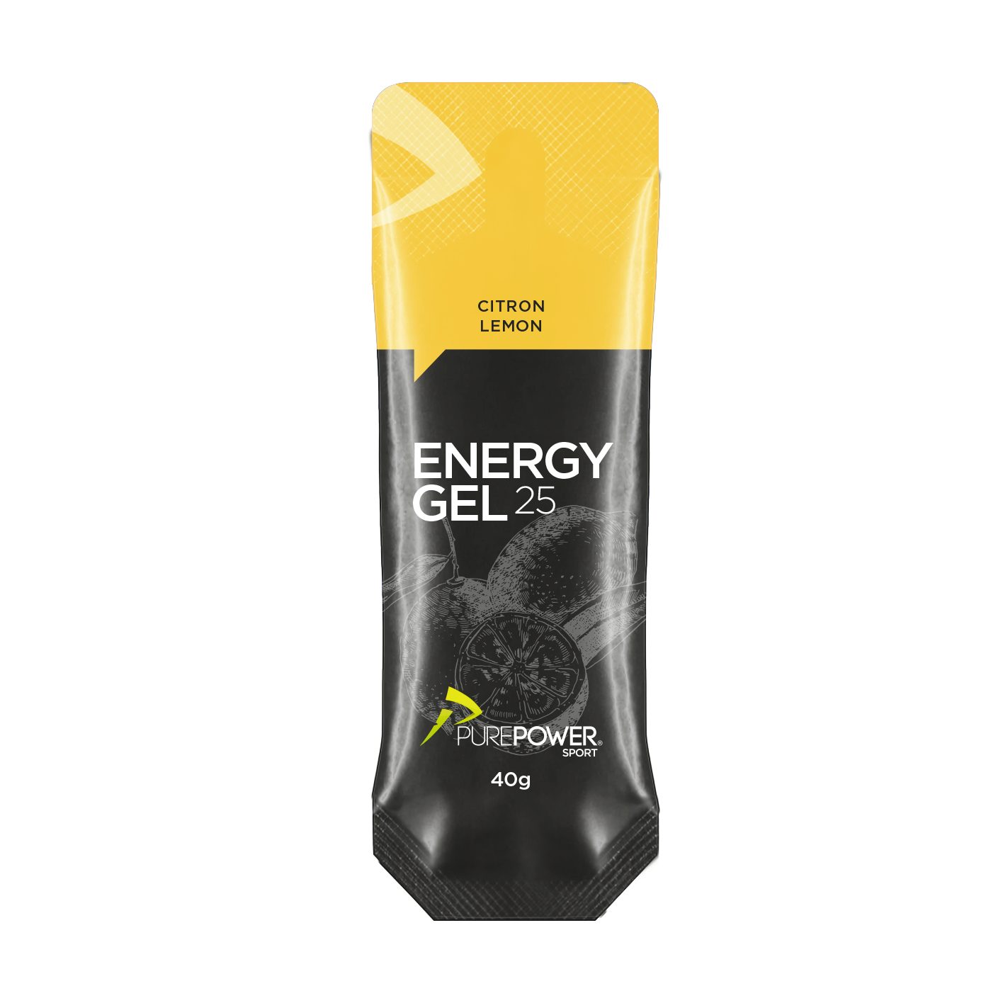 Energy Gel Citron 40 g - PurePower